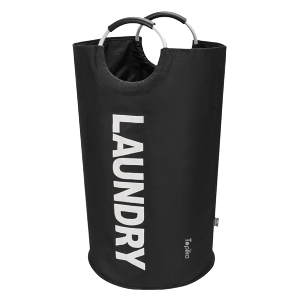 Topika -82L Collapsible Laundry Basket with Padded Handles