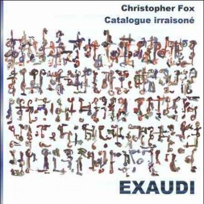 Exaudi Vocal Ensembl - Fox: Catalogue Irraisone (CD)