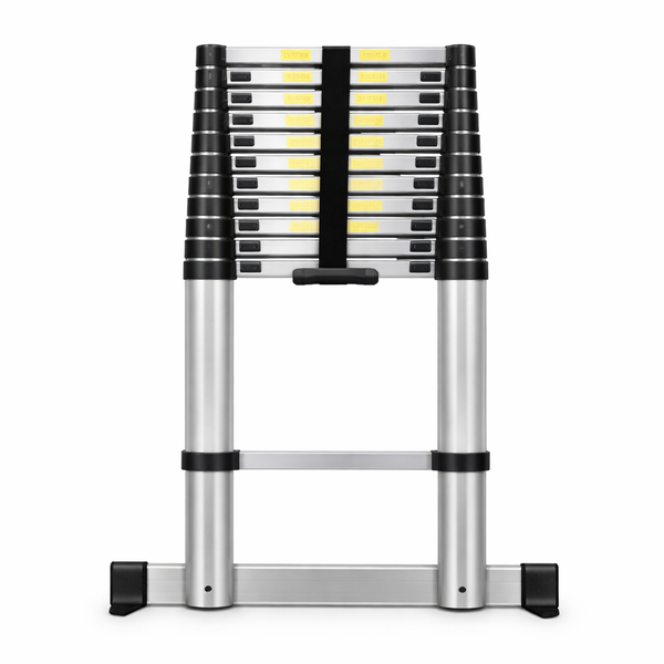 Telescopic Ladder - 4.1m, Aluminium, 150kg Load