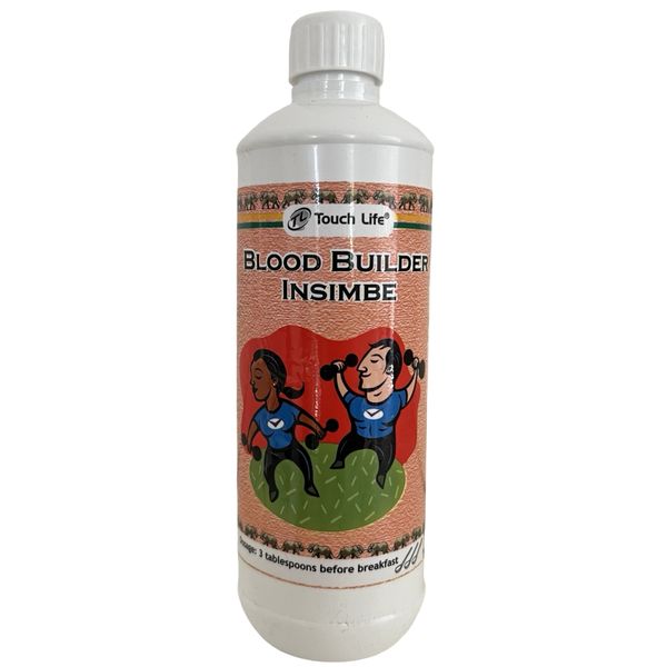 Touch Life Blood Builder Insimbe Liquid - Wellness &amp; Energy Support - 500ml