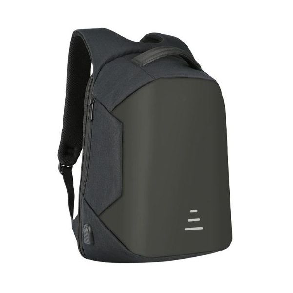 Iconix Upgraded Anti-Theft Laptop Backpack with USB Charging Port - Navy