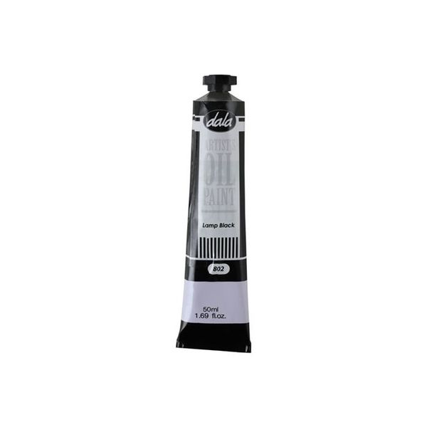 Artist's Oil Paint Lamp Black 50ml AOP-50ML-802