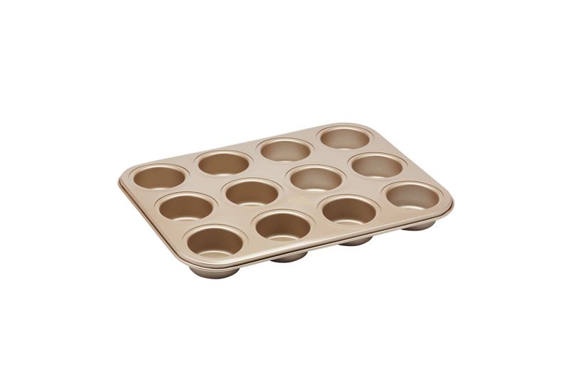 Paul Hollywood Non-Stick Loose Base Twelve Hole Mini Sandwich Tin