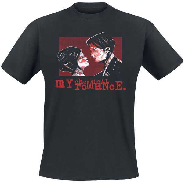 Rock Ts My Chemical Romance-Kiss