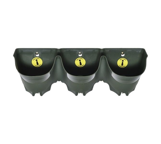 Green 3-Pot Vertical Planter VP-001