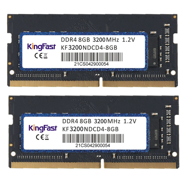 Kingfast 16GB DDR4 3200MHz SO-DIMM Laptop RAM Combo (2 x 8GB DDR4 3200)