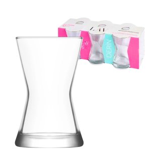 Lav Traditional Turkish Tea Cups 6pcs DERIN 312