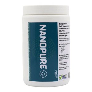 NanoPure Bulk Water Disinfectant - HOCL - Effervescent Tablet - 6g