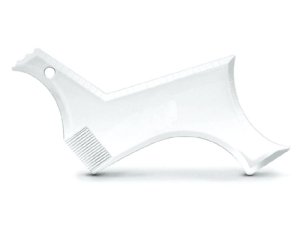 Transparent Beard Shaping Styling Template Comb