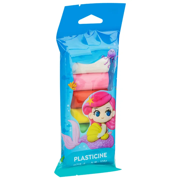 Playdough Plasticine Non-Toxic Set 6 Colours