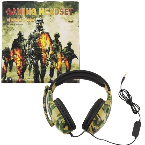 Gaming Headset Chemo with Aux Stereo &amp; Microphone
