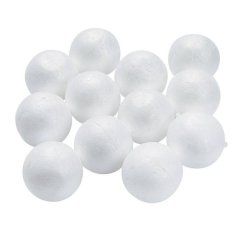 Anthony Peters Polystyrene Spheres - Arts &amp; Crafts - 25mm (50 Pieces)