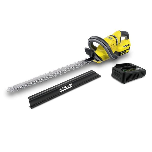 Karcher - Cordless Hedge Trimmer Set - 18V (Inc. Battery &amp; Fast Charger)