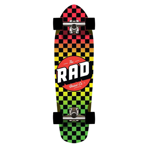 RAD Complete - Cali Cruiser - Checkers - Rusta fade - 32