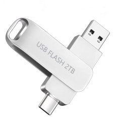 USB Flash Drive 2TB/2000GB Dual Drive Thumb Drive for Mobile/Tablet/PC/Mac