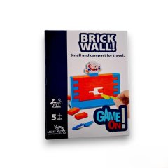 GAME ON! Brick Wall Small and Compact for Travel