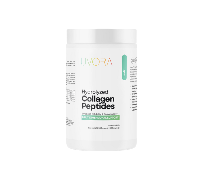 Uvora Multi Collagen. Hydrolyzed Peptides for Skin, Hair &amp; Joints
