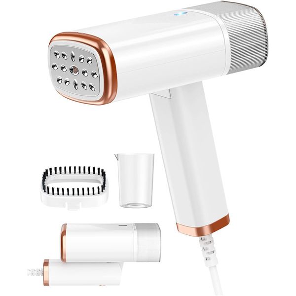 Handheld Garment Steamer Foldable Fabric Steam Iron Fast Heat