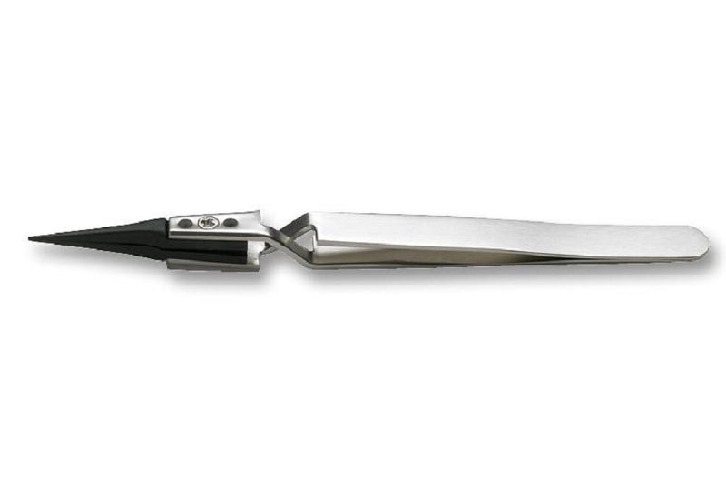 Ideal-Tek (5XCPR.SA) Tweezer, Replaceable Tips, Precision, 125mm