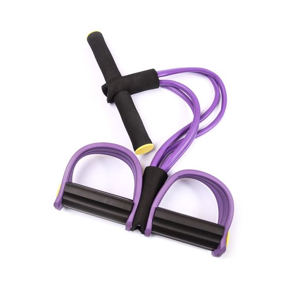Exercise Pull Reducer Elastic Workout Equipment - Purple