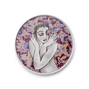 Carrol Boyes Platter Round 28cm - Flutter