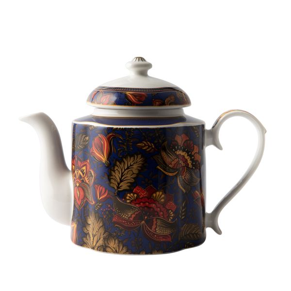 Jenna Clifford Blue Fern Tea Pot
