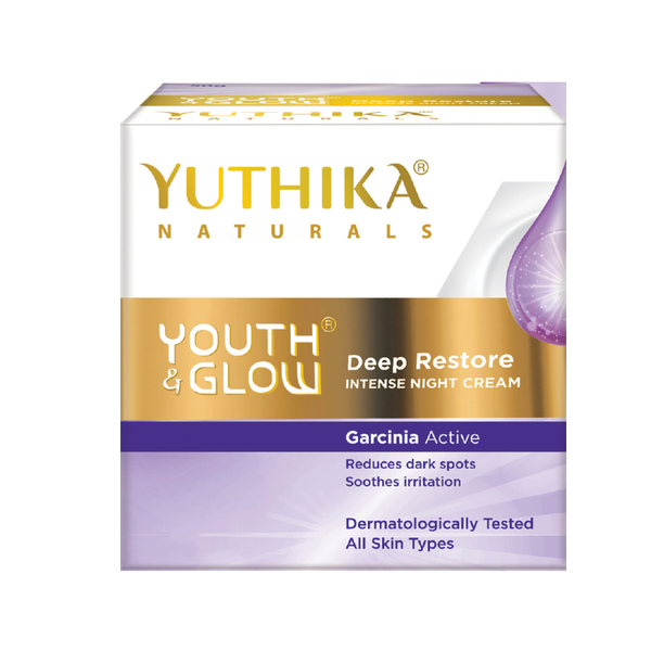 Yuthika Naturals Youth &amp; Glow Deep Restore Intense Night Cream-50gm