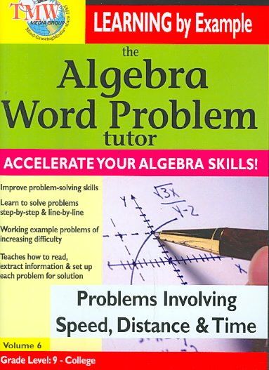 Algebra Problem:Problems Involving Sp - (Region 1 Import DVD)