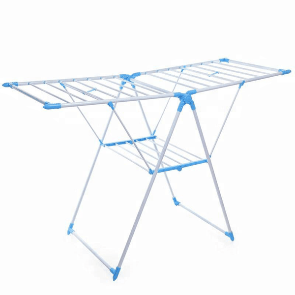 Foldable Y Cloth Drying Rack - Blue