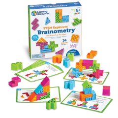 Learning Resources - STEM Explorers Brainometry Shape Puzzle Activity Set