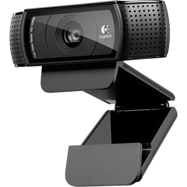 Logitech HD Pro C920 Webcam - Omni-Directional Dual Stereo Microphones