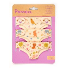 Djeco Pomea Dolls - 3 nappies