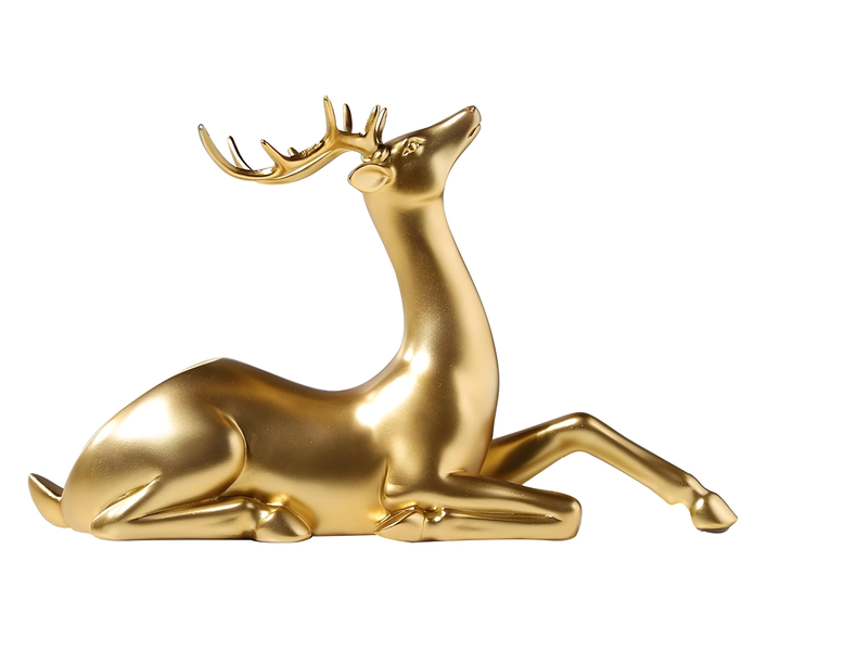 Wine Rack Creative Golden Deer Wine Rack Bottle Holder
