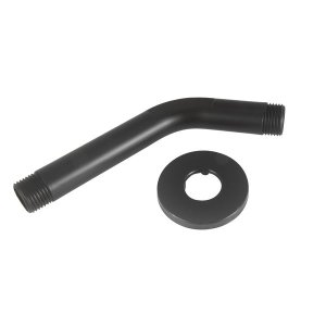 Wildberry 150mm Shower Arm with Flange Matt Black