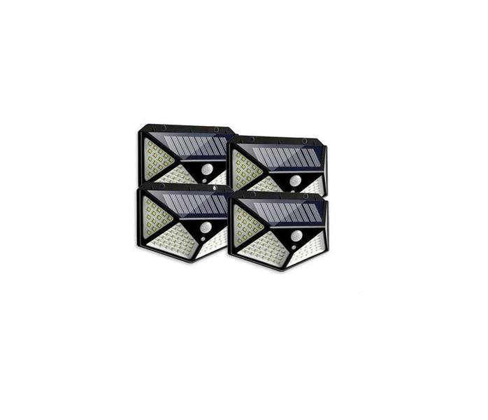 Solar Wall Lamp With Motion Sensor 100 SMD 4PCS
