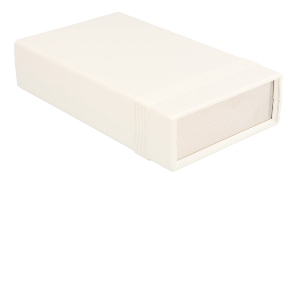 1598ASGY Instrument Enclosure 155×94×36mm ABS Grey Alu Panels IP54