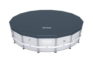 Bestway - 3.6m Pool Cover - Charcoal