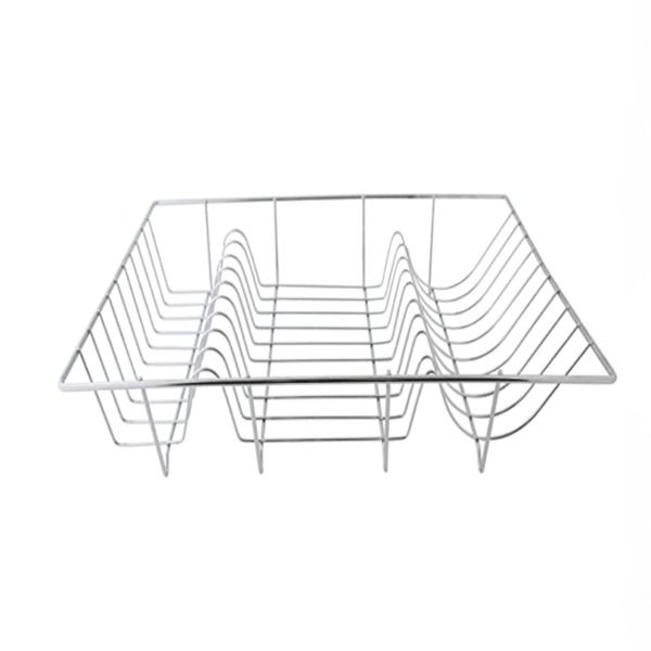 Dish Rack Chrome Plated - Silver
