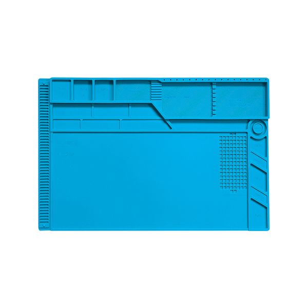 45cmx30cm Magnetic Silicone Electronic Repair Work Heat Insulation Mat