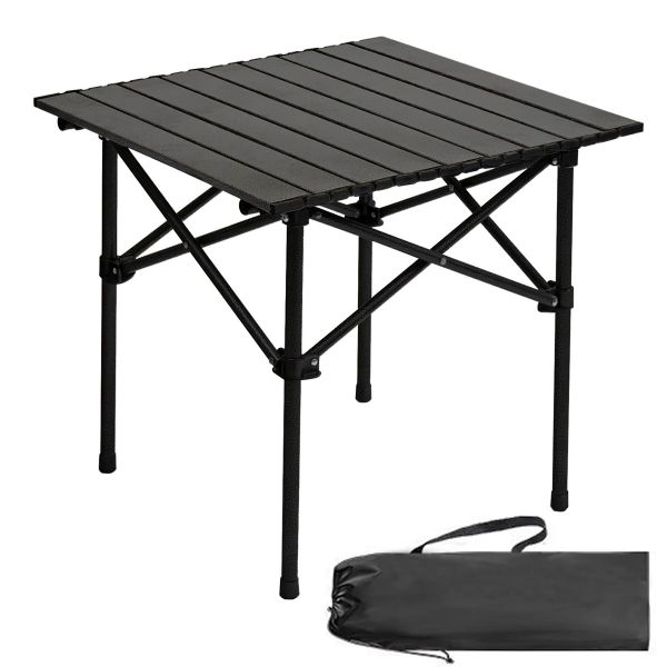 Folding Camping Table with Bag - Ultralight Outdoor Portable Beach Table