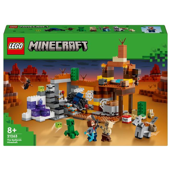 LEGO® - Minecraft® The Badlands Mineshaft Video-Game Toy - 21263