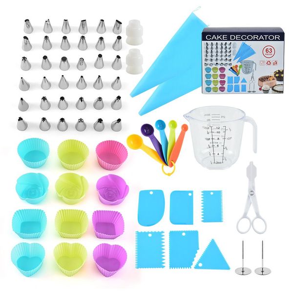 KrazePrice 63 Piece Cake Decorating Baking Set
