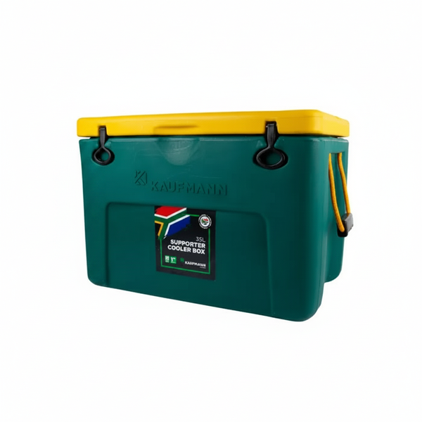 Kaufmann 35L Portable Cooler Box with Airtight Seal - UV Resistant