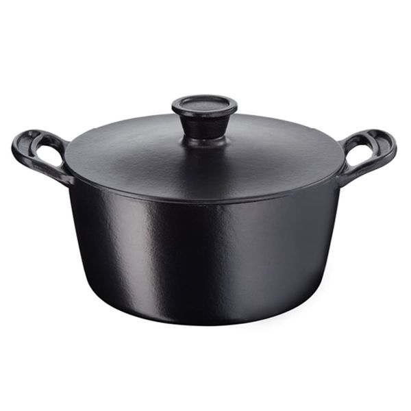 Tefal Jamie Oliver Cast Iron Stew Pot with Lid 24cm