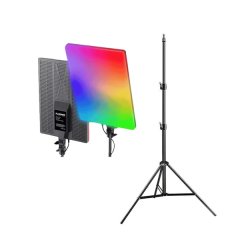 Plokama 19inch Photography Studio RGB Light with 2.1M Tripod Kit Wireless