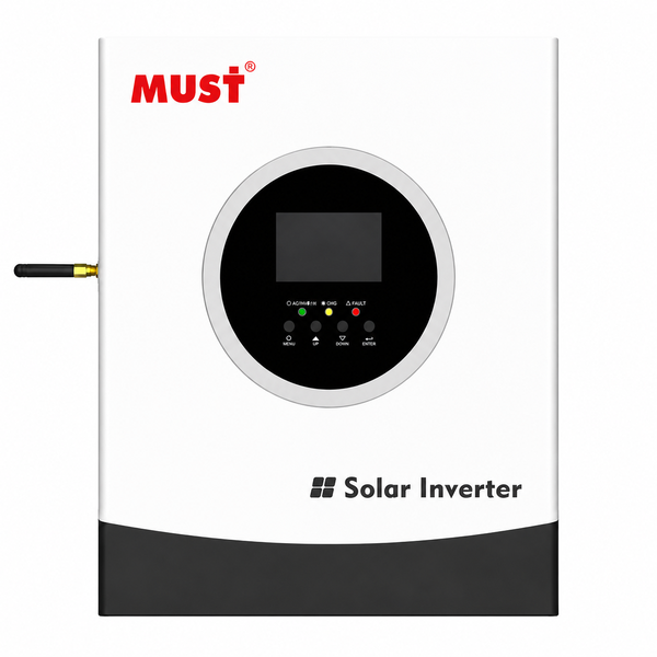 3.6kW MUST 24V Hybrid Solar Inverter 100A MPPT