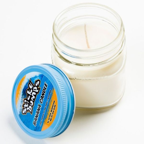 Sticky Bumps Candle - Tour Series Banana 7oz Glass