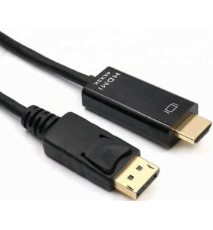 PowerTech Display Port Male To HDMI Male Cable 4k@60Hz - 3m
