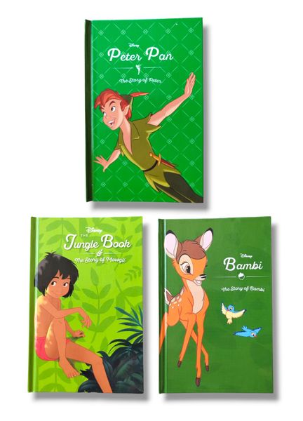 Disney Kids Reading Book Set of 3 - Green