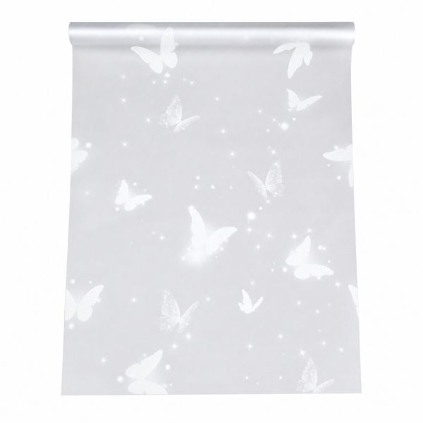 STICKCOOL Frosted Static Cling Window Film Seamless Privacy Glass Covering